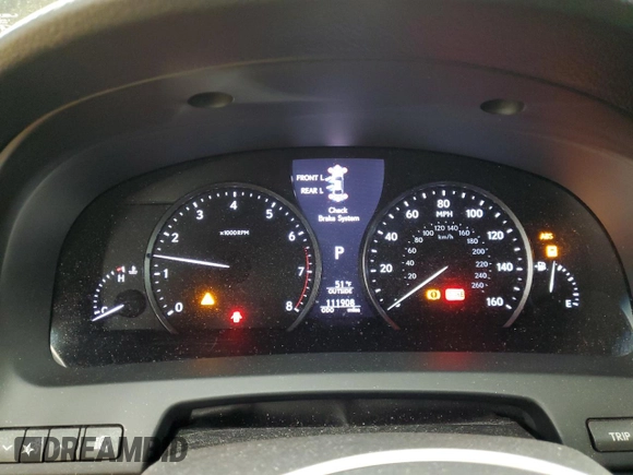 2016 Lexus LS 460 with VIN JTHCL5EF8G5026226, listed as a Copart auction lot 86094354 with 111,908 mi miles and Salvage title. Bid and sale history available at DreamBid. Image 9.