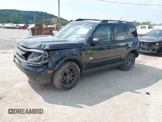 2021 Ford Bronco Sport Big Bend with VIN 3FMCR9B65MRA66120, listed as a IAAI auction lot 42417233 with 60,609 mi miles and . Bid and sale history available at DreamBid. Image 2.