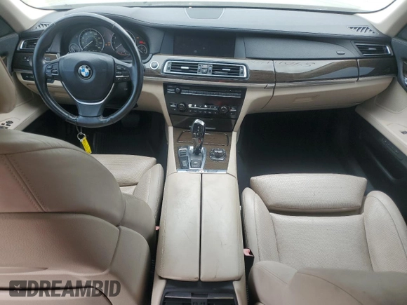 2012 BMW 7 Series 750Li with VIN WBAKB8C59CC962970, listed as a Copart auction lot 54011145 with 111,007 mi miles and Clean Title. Bid and sale history available at carsss.com. Image 8.