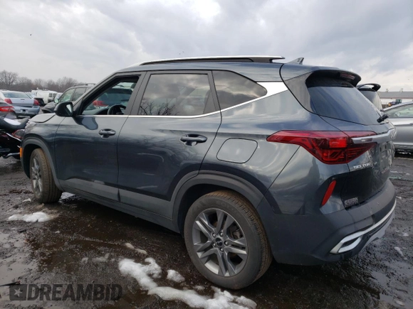 2023 Kia Seltos S with VIN KNDEU2AA7P7351843, listed as a Copart auction lot 83433154 with 38,576 mi miles and Salvage title. Bid and sale history available at DreamBid. Image 2.