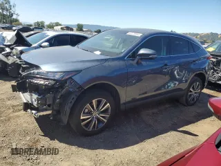 2022 Toyota Venza LE with VIN JTEAAAAHXNJ117075, listed as a Copart auction lot 63175044 with 34,850 mi miles and Salvage Title. Bid and sale history available at carsss.com. Image 1.