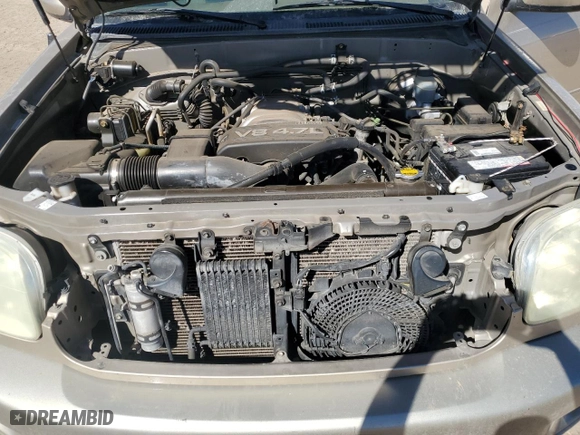 2004 Toyota Sequoia SR5 with VIN 5TDZT34A34S233800, listed as a Copart auction lot 46986385 with 236,549 mi miles and Salvage Title. Bid and sale history available at carsss.com. Image 12.