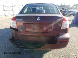2008 Suzuki SX4 with VIN JS2YC412185104339, listed as a Copart auction lot 48177505 with 159,623 mi miles and Salvage Title. Bid and sale history available at carsss.com. Image 6.