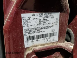 2006 Ford F-350 XL с VIN 1FTWW33PX6EB60028, выставлен на аукционе Copart как лот 53904025 с пробегом 245 305 миль миль и Списание • Salvage title. История ставок и продаж доступна на DreamBid. Изображение 12.