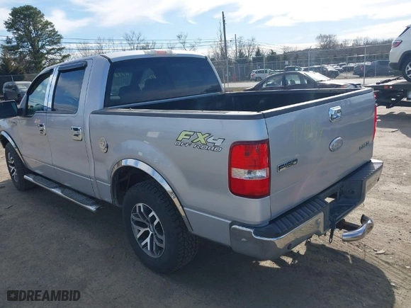 2008 Ford F-150 XLT with VIN 1FTPW12V58FA30390, listed as a IAAI auction lot 41718134 with 220,448 mi miles. Bid and sale history available at carsss.com. Image 3.