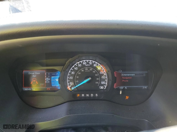 2023 Ford Ranger XL with VIN 1FTER4FH9PLE11874, listed as a Copart auction lot 48930485 with 38,549 mi miles and Salvage Title. Bid and sale history available at carsss.com. Image 9.