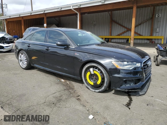 2015 Audi A6 Prestige with VIN WAUHGBFC5FN039459, listed as a Copart auction lot 49908565 with 132,535 mi miles and Salvage title. Bid and sale history available at DreamBid. Image 4.