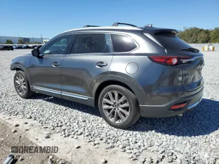 2021 Mazda CX-9 Grand Touring with VIN JM3TCADYXM0525204, listed as a Copart auction lot 47818375 with 39,171 mi miles and Salvage title. Bid and sale history available at DreamBid. Image 2.
