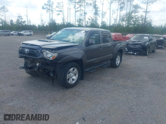 2014 Toyota Tacoma with VIN 5TFLU4EN9EX099414, listed as a IAAI auction lot 40528514 with 122,827 mi miles. Bid and sale history available at carsss.com. Image 2.