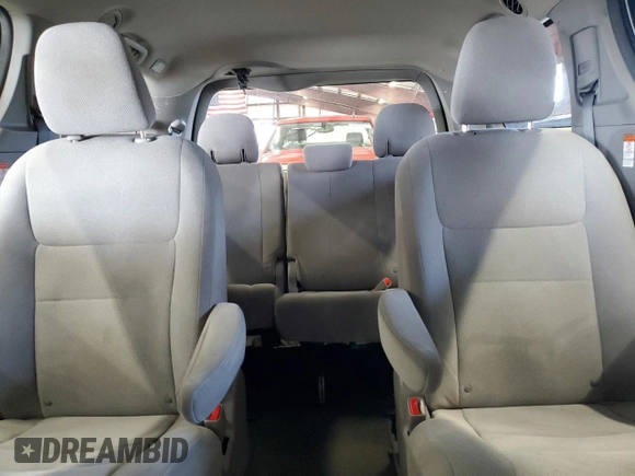 2015 Toyota Sienna L with VIN 5TDZK3DC2FS650980, listed as a Copart auction lot 54481385 with 270,983 mi miles and Clean Title. Bid and sale history available at carsss.com. Image 10.