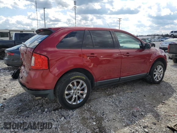 2013 Ford Edge SEL with VIN 2FMDK3JCXDBB93814, listed as a Copart auction lot 46775995 with 175,177 mi miles and Salvage Title. Bid and sale history available at carsss.com. Image 3.