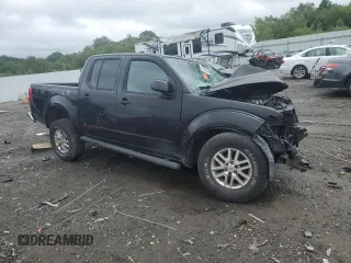 2016 Nissan Frontier SV with VIN 1N6AD0ERXGN721548, listed as a Copart auction lot 57295055 with Not provided miles and Salvage title. Bid and sale history available at DreamBid. Image 4.