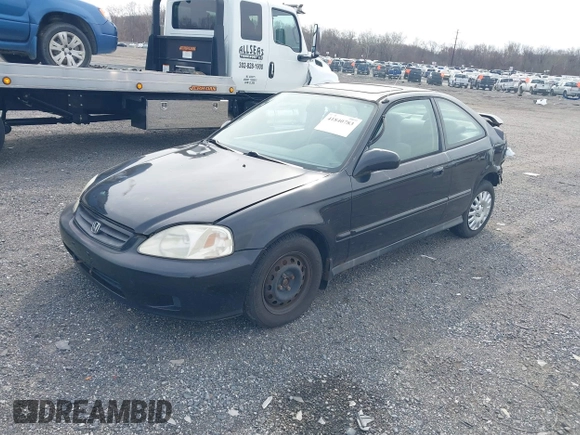 1999 Honda Civic EX with VIN 1HGEJ8247XL023853, listed as a IAAI auction lot 41840783 with 163,287 mi miles and . Bid and sale history available at DreamBid. Image 2.