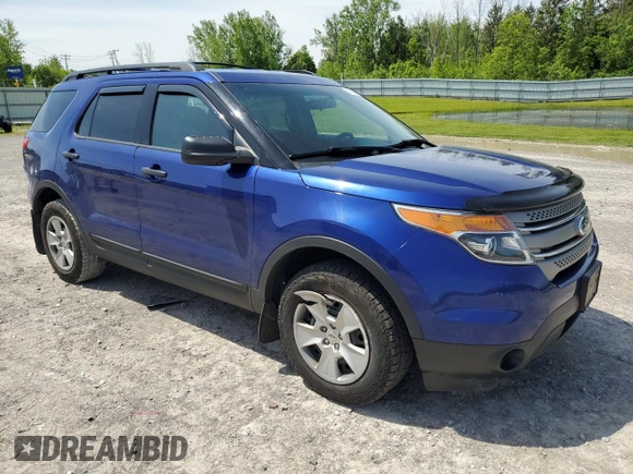 2013 Ford Explorer with VIN 1FM5K8B8XDGB92358, listed as a Copart auction lot 58974855 with 108,989 mi miles and Salvage title. Bid and sale history available at DreamBid. Image 4.