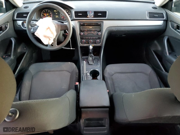 2012 Volkswagen Passat S w/Appearance with VIN 1VWAH7A38CC087810, listed as a Copart auction lot 85665134 with 180,649 mi miles and Salvage Title. Bid and sale history available at carsss.com. Image 8.