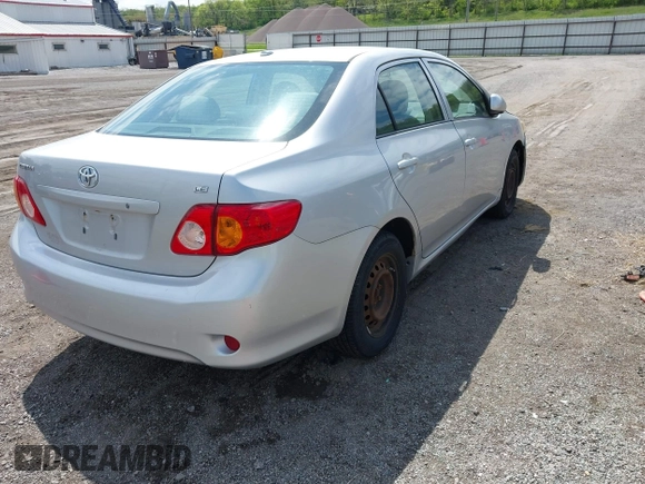 2009 Toyota Corolla with VIN 1NXBU40E49Z017630, listed as a IAAI auction lot 42204714 with 176,828 mi miles. Bid and sale history available at carsss.com. Image 4.