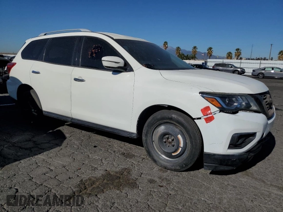 2017 Nissan Pathfinder S with VIN 5N1DR2MN1HC665228, listed as a Copart auction lot 89026945 with 176,016 mi miles and Clean title. Bid and sale history available at DreamBid. Image 4.