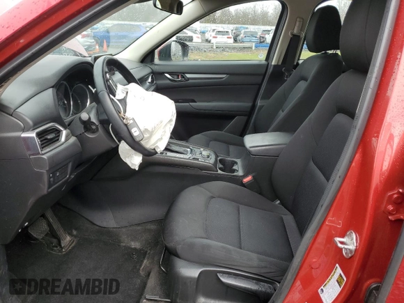 2019 Mazda CX-5 Sport with VIN JM3KFBBM0K1596332, listed as a Copart auction lot 51424515 with 91,841 mi miles and Salvage Title. Bid and sale history available at DreamBid. Image 7.