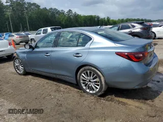 2020 Infiniti Q50 Luxe z VIN JN1EV7AP0LM207550, wystawiony jako Copart lot #54561625 z przebiegiem 103 591 mil mil oraz Szkoda całkowita • Salvage title. Historia ofert i sprzedaży dostępna na DreamBid. Obrazek 2.