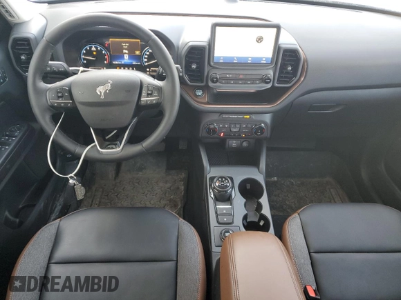 2024 Ford Bronco Sport Outer Banks with VIN 3FMCR9C62RRF31538, listed as a Copart auction lot 53771885 with 14,228 mi miles and Salvage title. Bid and sale history available at DreamBid. Image 8.