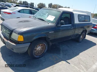 2002 Ford Ranger XL with VIN 1FTYR10U22PA17717, listed as a IAAI auction lot 41966462 with 145,458 mi miles. Bid and sale history available at carsss.com. Image 2.