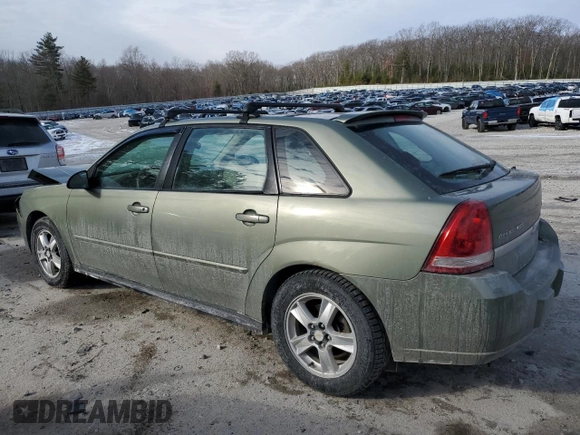 2005 Chevrolet Malibu Maxx LS with VIN 1G1ZT64865F219866, listed as a Copart auction lot 88737635 with 188,509 mi miles and Clean Title. Bid and sale history available at carsss.com. Image 2.