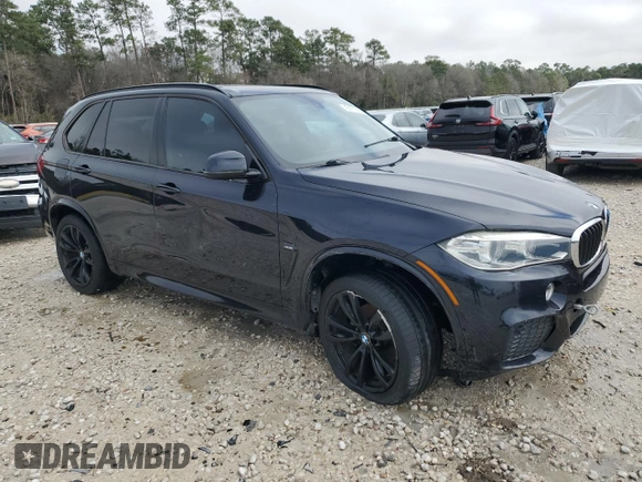 2015 BMW X5 sDrive35i with VIN 5UXKR2C51F0H39390, listed as a Copart auction lot 46475705 with 151,917 mi miles and Salvage Title. Bid and sale history available at carsss.com. Image 4.