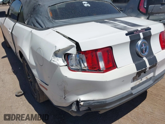 2012 Ford Mustang V6 with VIN 1ZVBP8EM3C5254496, listed as a IAAI auction lot 42211890 with 192,960 mi miles and . Bid and sale history available at DreamBid. Image 6.