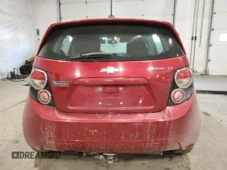 2016 Chevrolet Sonic LT with VIN 1G1JC6SG0G4177586, listed as a Copart auction lot 48156205 with 222,063 mi miles and Salvage Title. Bid and sale history available at carsss.com. Image 6.