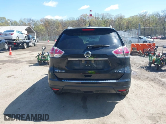2016 Nissan Rogue SV with VIN KNMAT2MV6GP634539, listed as a IAAI auction lot 41987397 with 108,170 mi miles. Bid and sale history available at carsss.com. Image 16.