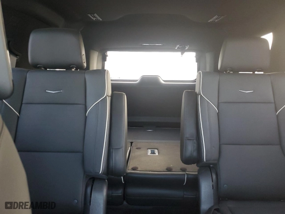 2023 Cadillac Escalade 4WD Premium Luxury with VIN 1GYS4BKL4PR302276, listed as a Copart auction lot 74957074 with 0 mi miles and Non Repairable. Bid and sale history available at carsss.com. Image 10.
