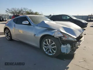2013 Nissan 370Z with VIN JN1AZ4EH2DM880023, listed as a Copart auction lot 49601885 with 79,196 mi miles and Salvage Title. Bid and sale history available at carsss.com. Image 4.