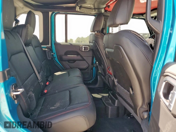2024 Jeep Wrangler Rubicon X with VIN 1C4RJXFG1RW180410, listed as a Copart auction lot 58039785 with 3,381 mi miles and Salvage title. Bid and sale history available at DreamBid. Image 11.