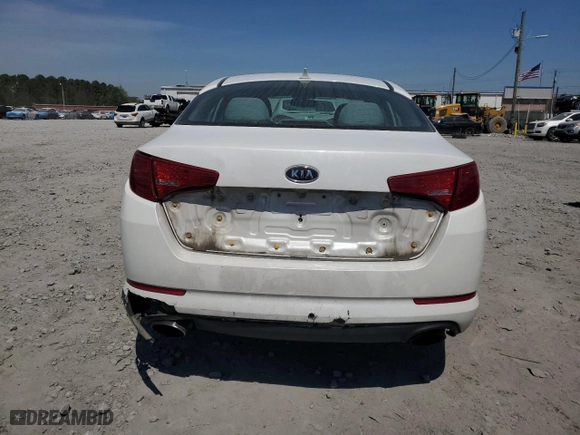 2011 Kia Optima LX with VIN KNAGM4A76B5072961, listed as a Copart auction lot 47438435 with 195,873 mi miles and Salvage Title. Bid and sale history available at carsss.com. Image 6.