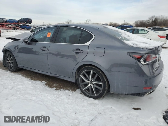 2016 Lexus GS 350 with VIN JTHCZ1BL2GA000391, listed as a Copart auction lot 45433215 with Not provided miles and Salvage title. Bid and sale history available at DreamBid. Image 2.