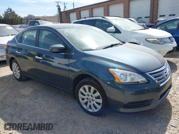 2015 Nissan Sentra SV with VIN 3N1AB7AP4FY267260, listed as a IAAI auction lot 41820874 with 84,259 mi miles and . Bid and sale history available at DreamBid. Image 1.