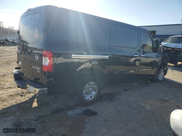 2017 Nissan NV Passenger SL with VIN 5BZAF0AA2HN851659, listed as a Copart auction lot 43383005 with 0 mi miles and Clean Title. Bid and sale history available at carsss.com. Image 3.