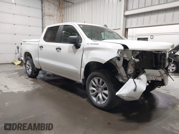 2019 Chevrolet Silverado 1500 Custom with VIN 3GCPYBEH7KG167892, listed as a IAAI auction lot 41613547 with Not Provided miles and . Bid and sale history available at DreamBid. Image 1.