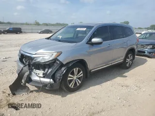 2016 Honda Pilot EX-L with VIN 5FNYF6H55GB020860, listed as a Copart auction lot 61054545 with 121,637 mi miles and Salvage title. Bid and sale history available at DreamBid. Image 1.