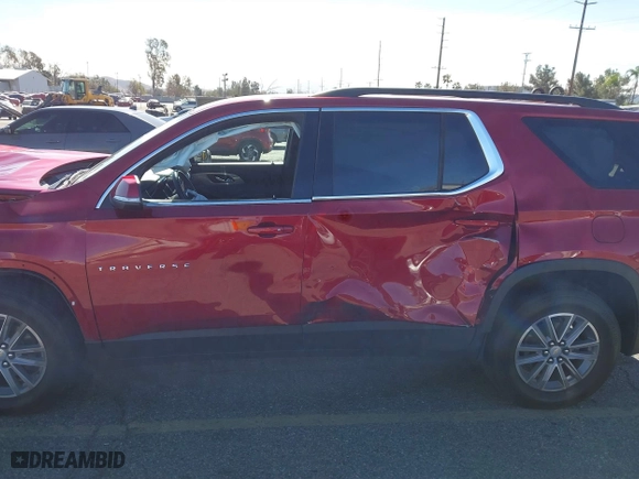 2023 Chevrolet Traverse LT Cloth with VIN 1GNERGKWXPJ118364, listed as a IAAI auction lot 41353176 with 35,183 mi miles. Bid and sale history available at carsss.com. Image 18.