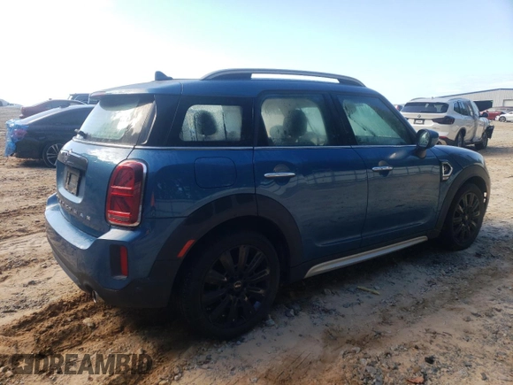 2022 MINI Countryman Cooper S with VIN WMZ83BR0XN3N36968, listed as a Copart auction lot 74230314 with Not provided miles and Salvage title. Bid and sale history available at DreamBid. Image 3.