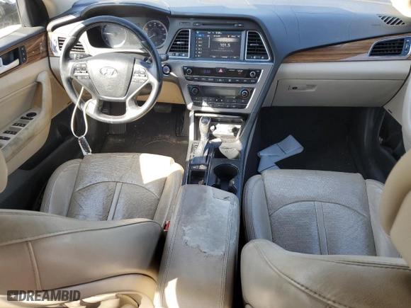 2015 Hyundai Sonata 2.4L Sport with VIN 5NPE34AF0FH111974, listed as a Copart auction lot 52494565 with 153,108 mi miles and Clean Title. Bid and sale history available at carsss.com. Image 8.