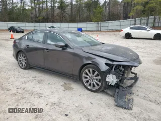 2021 Mazda 3 Select with VIN 3MZBPABM9MM207643, listed as a Copart auction lot 44993225 with 34,443 mi miles and Salvage Title. Bid and sale history available at DreamBid. Image 4.