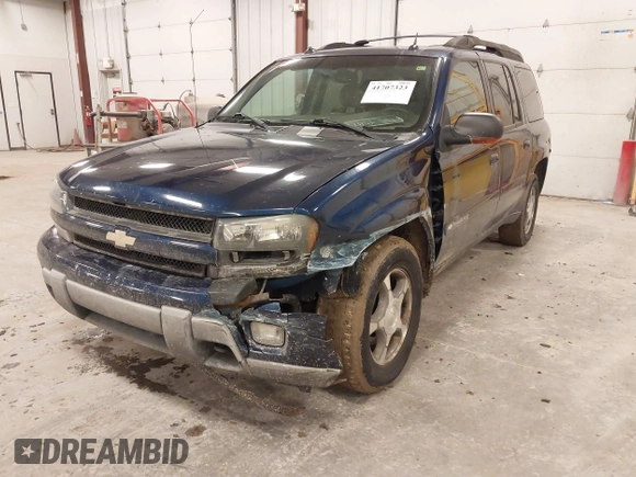 2004 Chevrolet TrailBlazer EXT LT with VIN 1GNET16P046158436, listed as a IAAI auction lot 41707323 with 163,328 mi miles. Bid and sale history available at carsss.com. Image 6.