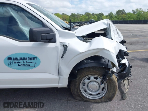 2023 Ford F-150 XL with VIN 1FTFX1E85PKF31252, listed as a IAAI auction lot 41948661 with 18,076 mi miles and . Bid and sale history available at DreamBid. Image 18.