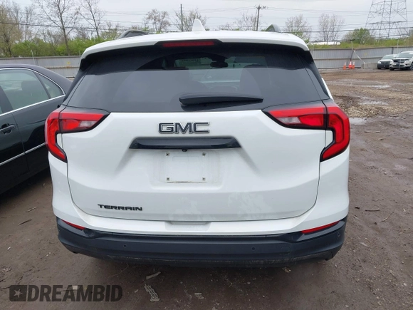 2021 GMC Terrain SLE with VIN 3GKALMEV9ML381769, listed as a IAAI auction lot 42011987 with 82,695 mi miles and . Bid and sale history available at carsss.com. Image 17.