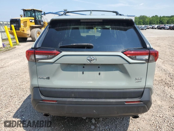2022 Toyota RAV4 XLE with VIN 2T3P1RFV4NW290023, listed as a Copart auction lot 63184045 with 49,866 mi miles and Salvage title. Bid and sale history available at DreamBid. Image 6.