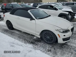 2016 BMW 2 Series 228i xDrive with VIN WBA1L9C57GV325066, listed as a Copart auction lot 44158955 with 114,476 mi miles and Salvage Title. Bid and sale history available at carsss.com. Image 4.