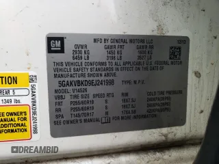 2014 Buick Enclave Leather with VIN 5GAKVBKD9EJ241998, listed as a Copart auction lot 55883975 with 156,763 mi miles and Clean Title. Bid and sale history available at DreamBid. Image 13.