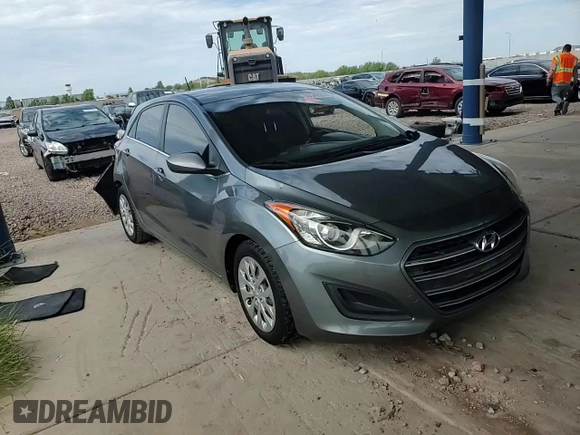 2017 Hyundai Elantra GT with VIN KMHD35LH8HU368885, listed as a Copart auction lot 60542614 with 117,212 mi miles and Salvage Title. Bid and sale history available at carsss.com. Image 10.